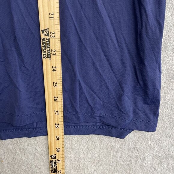 NEW Performance Men's S Polo Shirt Kirkland Signature Moisture-Wicking Blue - Picture 4 of 8